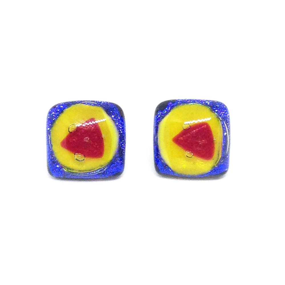 Earrings Artisan Glass
